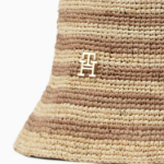 TOMMY HILFIGER Summer Crochet Bucket Hat