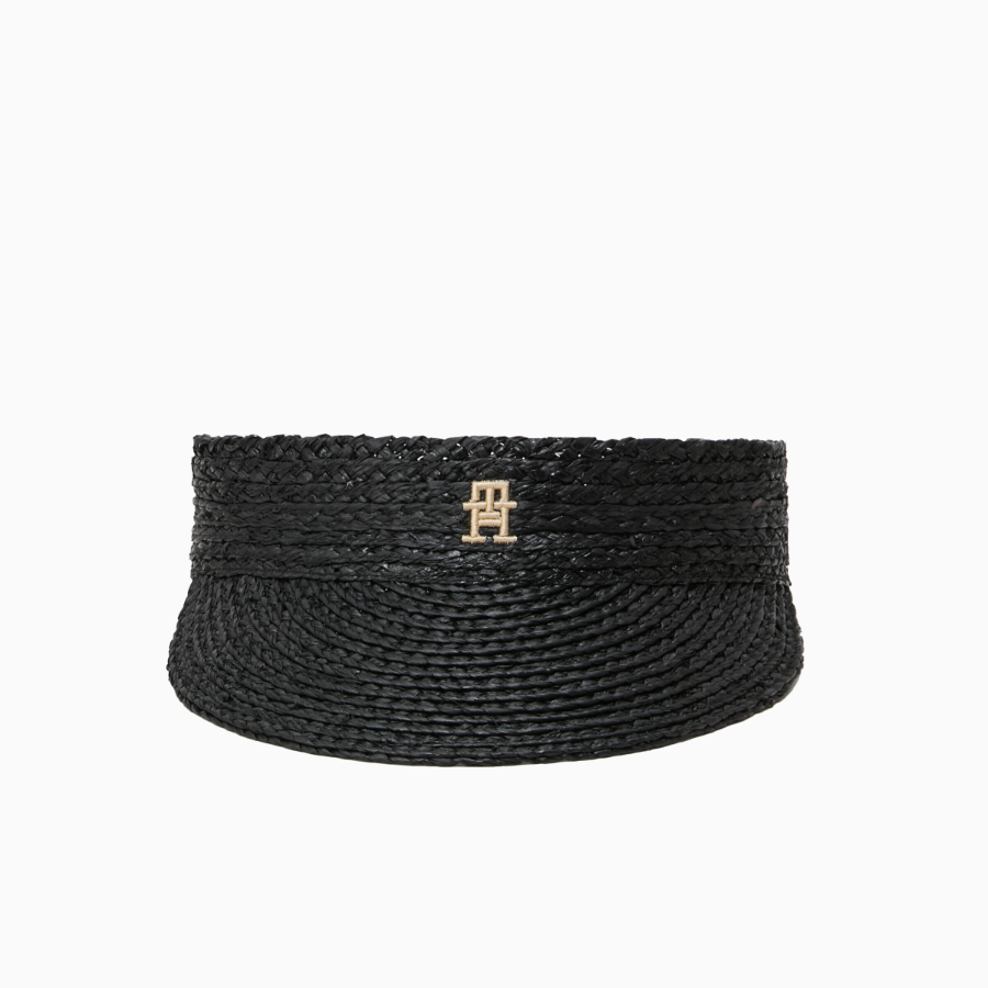 TOMMY HILFIGER Raffia Sun Visor