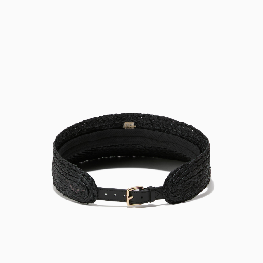 TOMMY HILFIGER Raffia Sun Visor