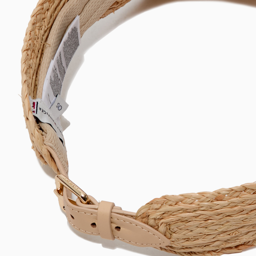 TOMMY HILFIGER Raffia Sun Visor