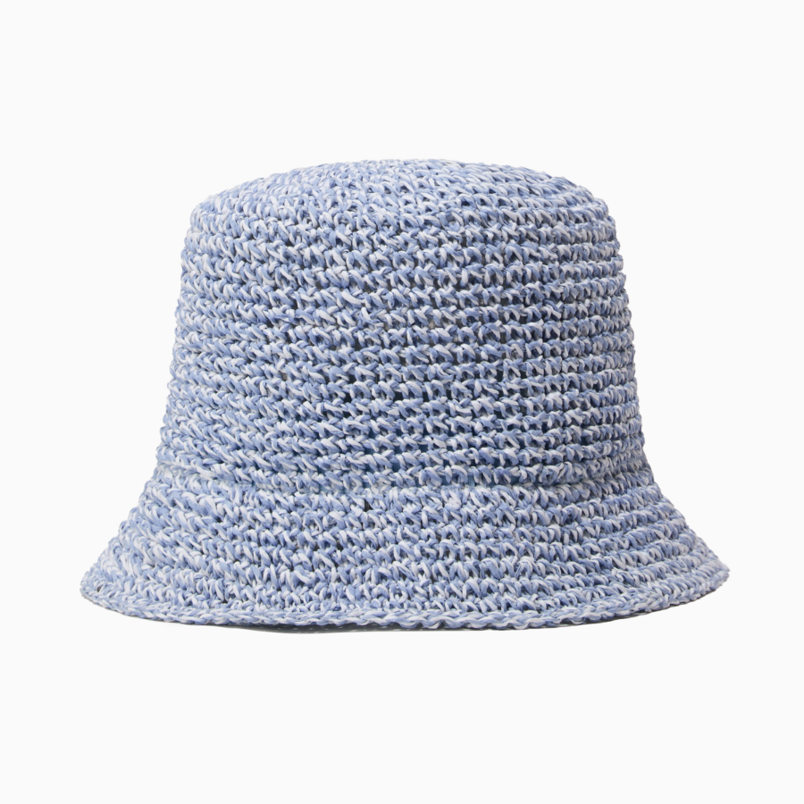 TOMMY HILFIGER Straw Bucket Hat