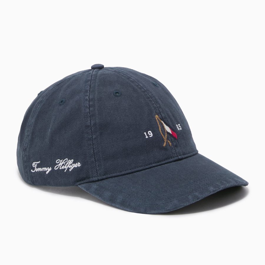 TOMMY HILFIGER Washed Flag Ball Cap