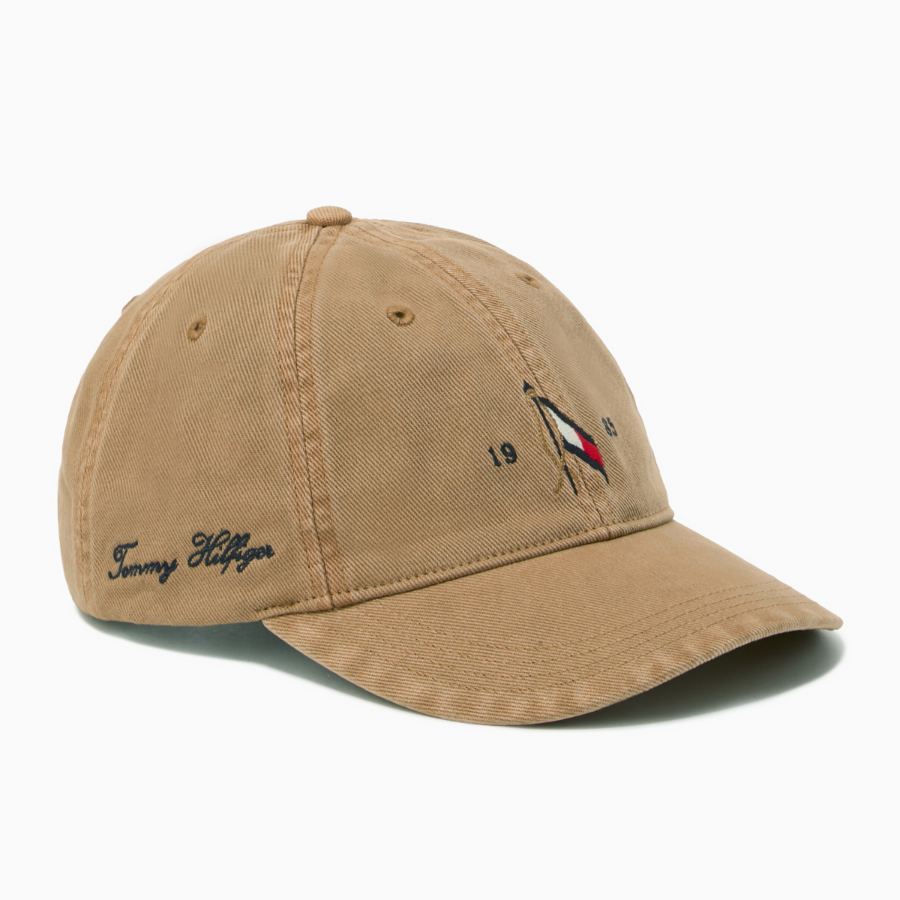 TOMMY HILFIGER Washed Flag Ball Cap