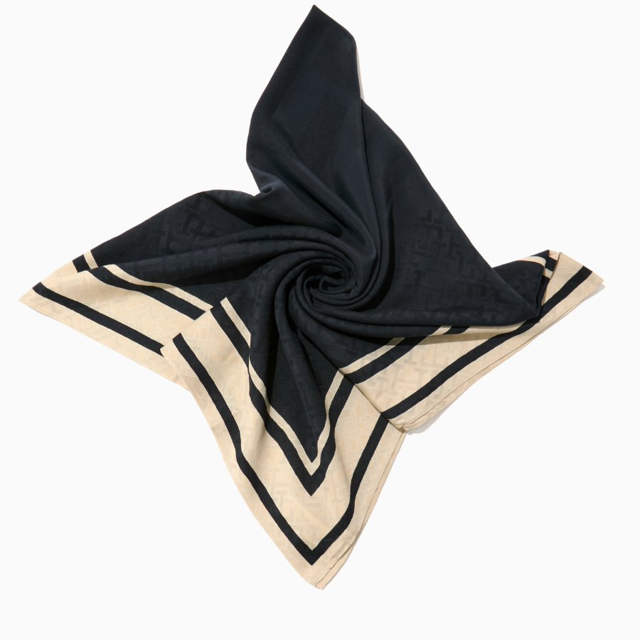 TOMMY HILFIGER Silk Blended Square Scarf
