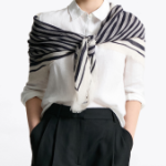 Tommy Hilfiger Linen Square Beach Scarf