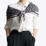 Tommy Hilfiger Linen Square Beach Scarf