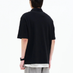 8 seconds Daily Pique Collar T-shirt - Black