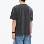 8 seconds Garment Dyeing Oval Graphic T-shirt – Ash