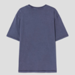 8 seconds Garment Dyeing One-point Short Sleeve T-shirt – Purple