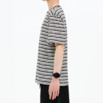 8 seconds Multi Stripe T-shirt – Black Multi