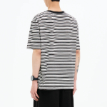 8 seconds Multi Stripe T-shirt – Black Multi
