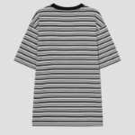 8 seconds Multi Stripe T-shirt – Black Multi