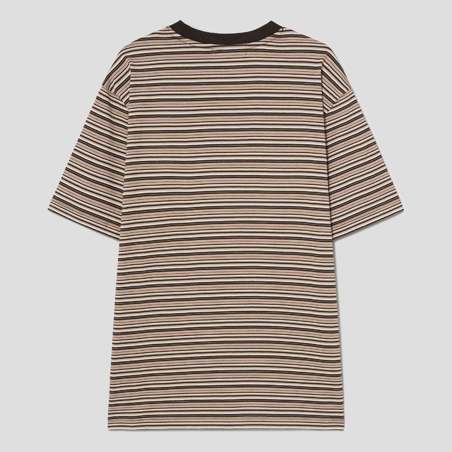 8 seconds Multi Stripe T-shirt — Beige