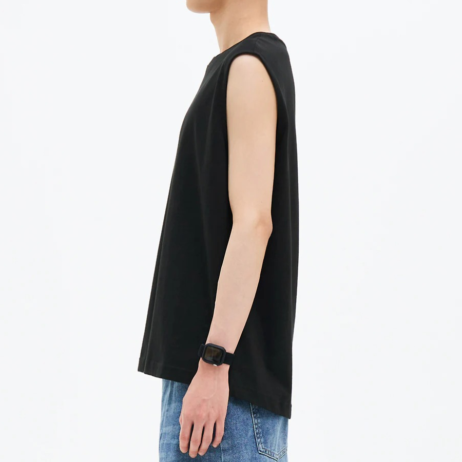8 seconds Daily Cotton Sleeveless — Black