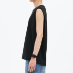8 seconds Daily Cotton Sleeveless — Black