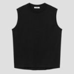 8 seconds Daily Cotton Sleeveless — Black