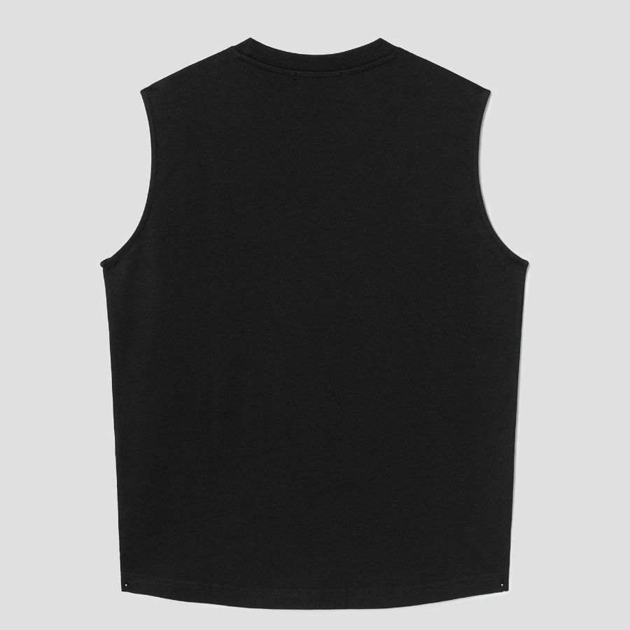 8 seconds Daily Cotton Sleeveless — Black