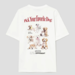 8 seconds Animal Graphic T-shirt — White