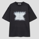 8 seconds Soft Cotton Blur Lettering T-shirt — Ash