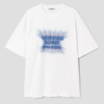 8 seconds Soft Cotton Blur Lettering T-shirt — White