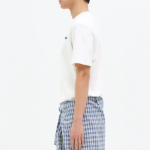 8 seconds Soft Cotton Small Lettering T-shirt — White