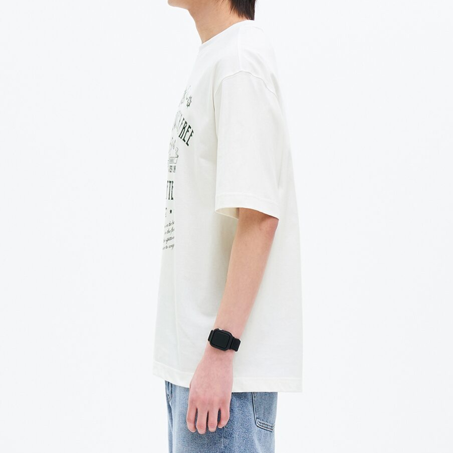 8 seconds Western Graphic T-shirt — White