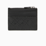 Tommy Hilfiger Monogram Zip Card Wallet