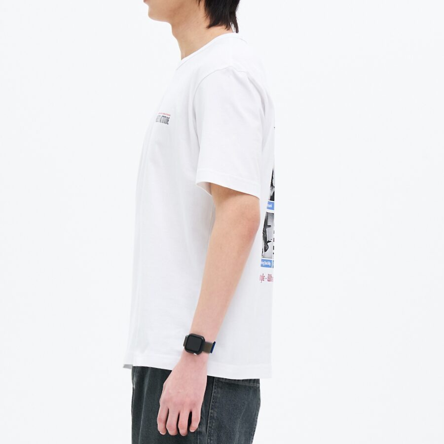 8 seconds Walker Graphic T-shirt — White