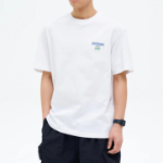 8 seconds Spirit Back Lettering Graphic T-shirt — White