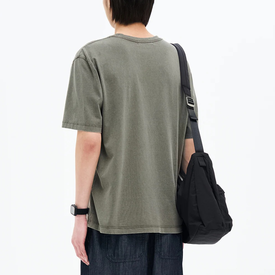 8 seconds Symphony Garment Dye T-shirt — Khaki