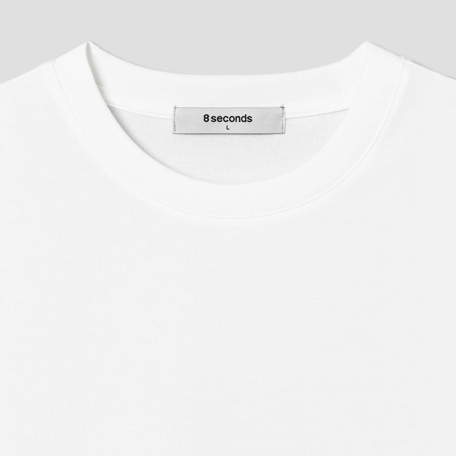 8 seconds Cool Touch T-shirt — White