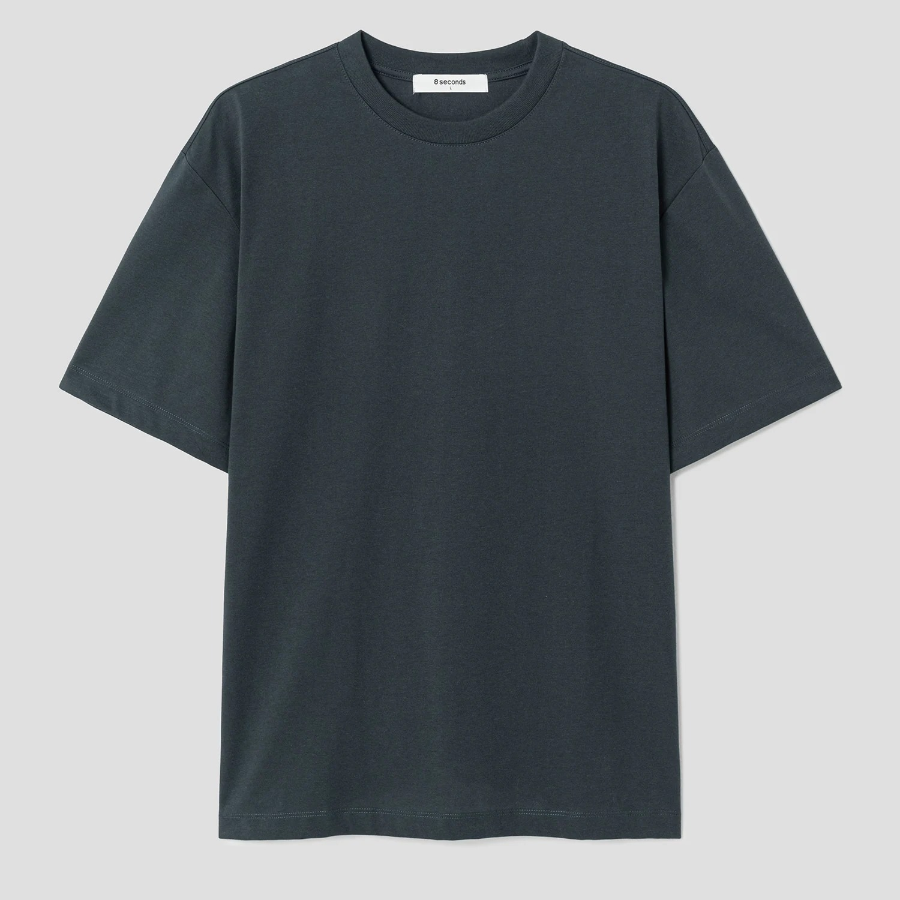 8 seconds Cool Touch T-shirt — Ash