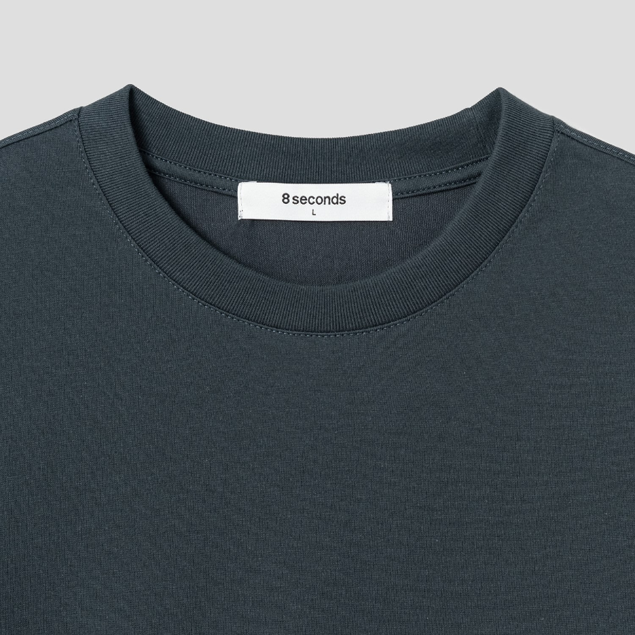8 seconds Cool Touch T-shirt — Ash