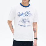 8 seconds Vintage Eagle Graphic T-shirt — White
