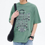8 seconds Garment Dye Western Graphic T-shirt — Green