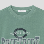 8 seconds Garment Dye Western Graphic T-shirt — Green