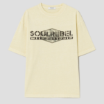 8 seconds Garment Dye Soul T-shirt — Yellow