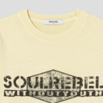 8 seconds Garment Dye Soul T-shirt — Yellow