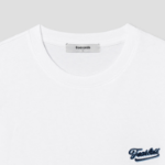 8 seconds Daily Embroidery Point T-shirt — White