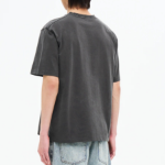 8 seconds Garment Dye 3D Lettering Graphic T-shirt — Ash