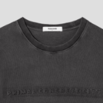 8 seconds Garment Dye 3D Lettering Graphic T-shirt — Ash