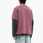 8 seconds Garment Dye 3D Lettering Graphic T-shirt — Pink