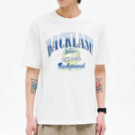 8 seconds Summer Lettering Graphic T-shirt — White