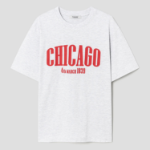 8 seconds City Graphic T-shirt — Light Gray