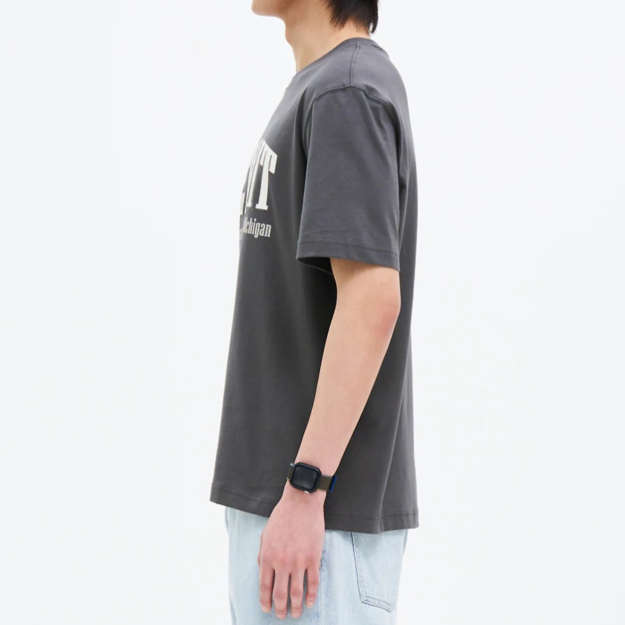 8 seconds City Graphic T-shirt — Ash