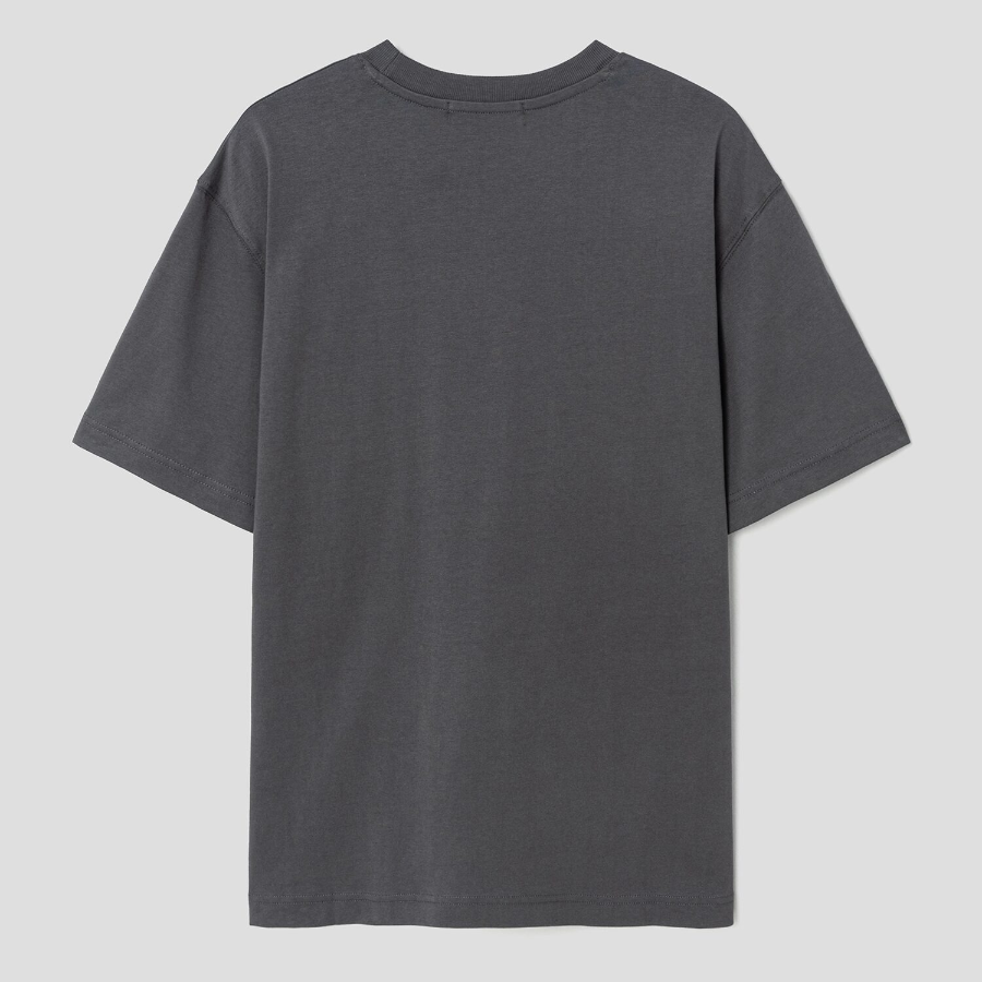 8 seconds City Graphic T-shirt — Ash