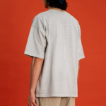 8 seconds Garment Dye Solid T-shirt — Light Gray