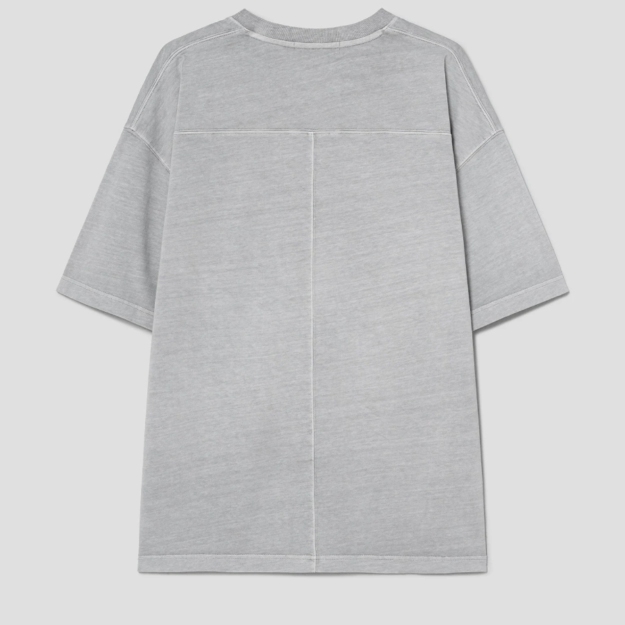8 seconds Garment Dye Solid T-shirt — Light Gray