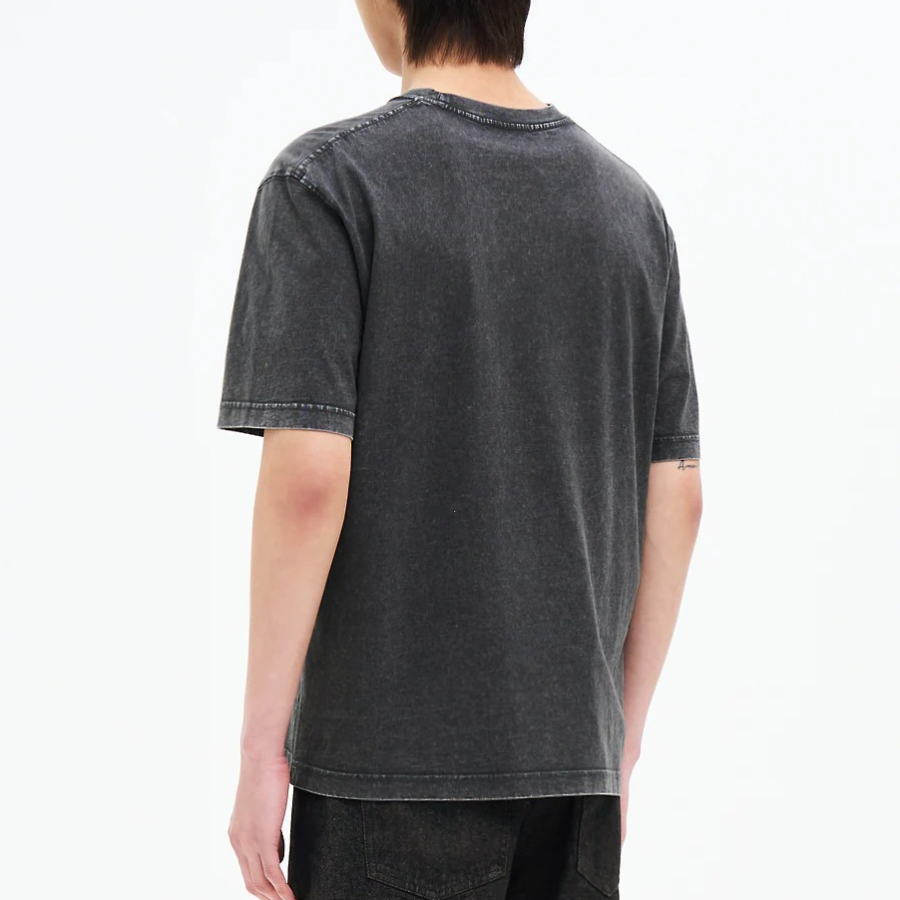 8 seconds Garment Dye Bike Graphic T-shirt — Ash