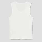 8 seconds Texture Sleeveless T-shirt — White